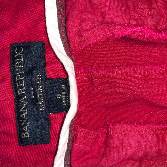 Banana Republic Martin Fit Shorts Sz 8 - Picture 3 of 3